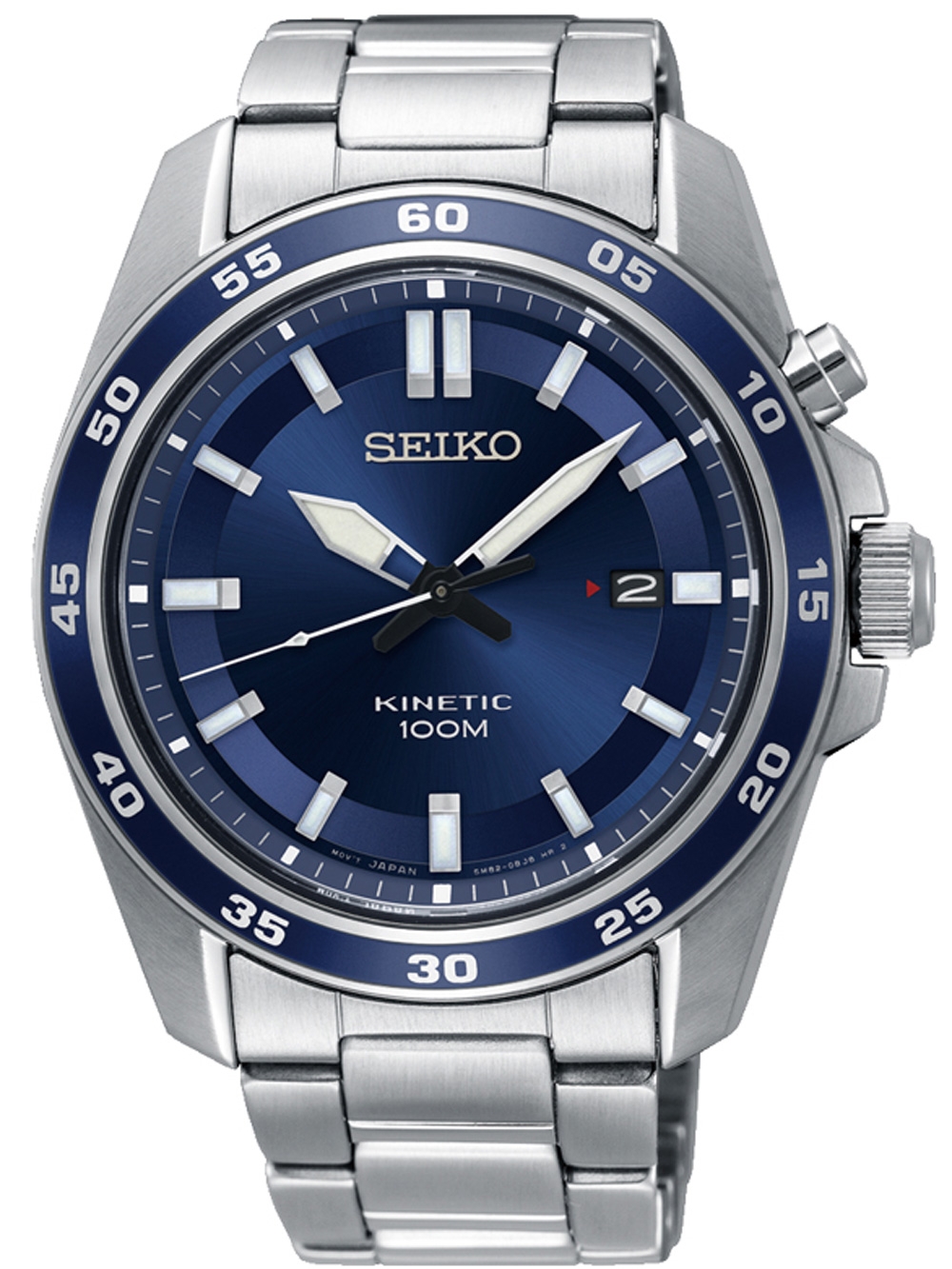 Seiko SKA783P1 Kinetic Herrenuhr 42mm 10ATM