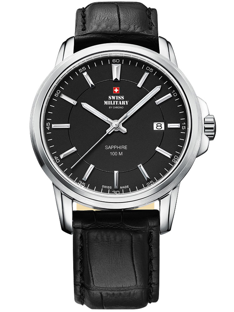 Swiss Military SM34039.06 Herren Saphirglas 40mm 10ATM