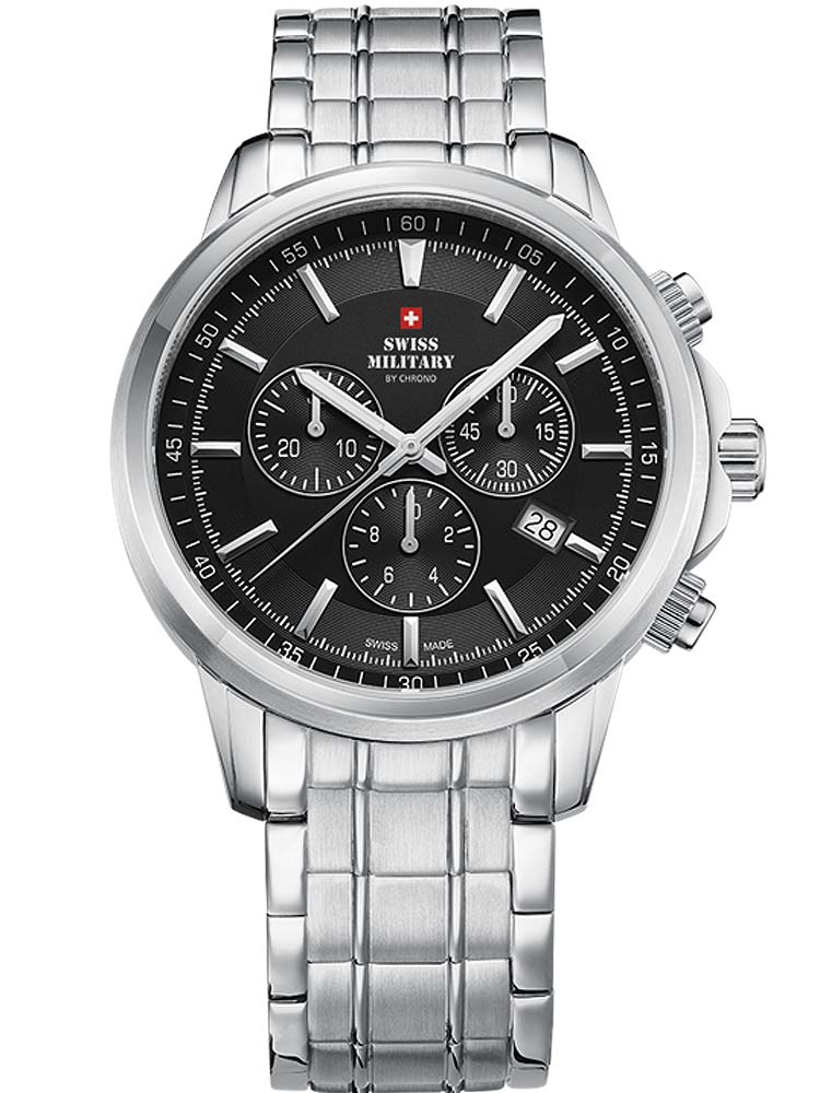 Swiss Military SM34052.01 Chronograph Saphirglas 42mm 10ATM