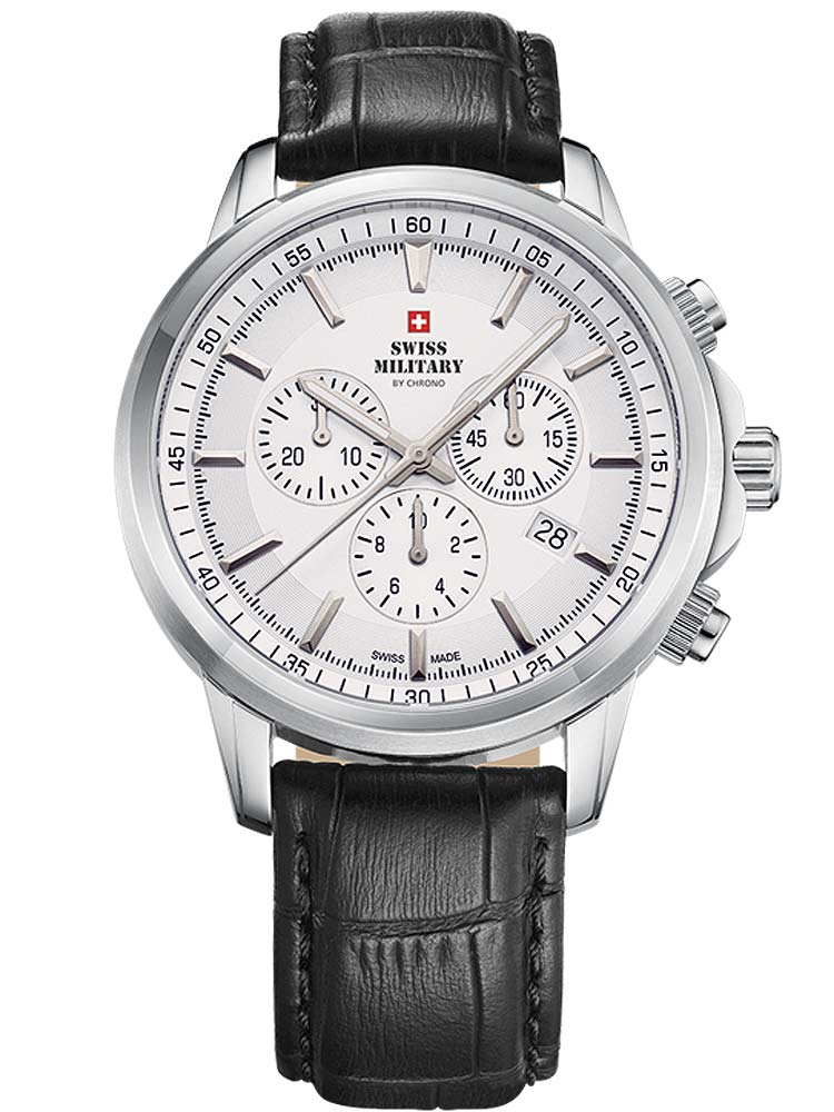 7630019125970 - Swiss Military SM3405209 Chronograph Herrenuhr Saphirglas 42mm 10ATM 7630019125970 - Swiss Military SM3405209 Chronograph Herrenuhr Saphirglas 42mm 10ATM
