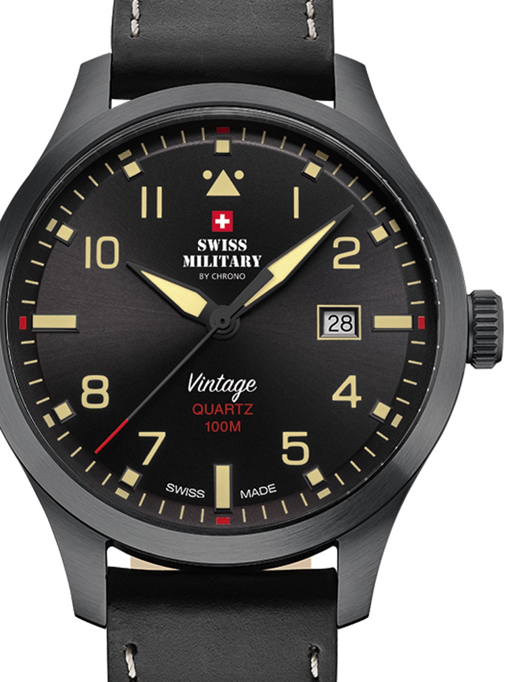 Swiss Military SM34078.08 Herren 43mm 10ATM