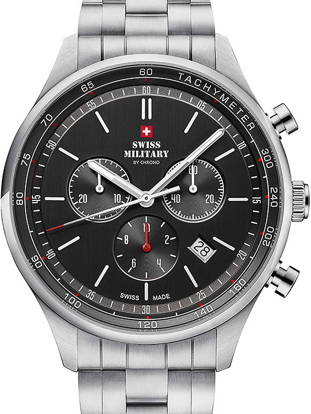 Swiss Military SM34081.01 Chronograph 42mm 10ATM