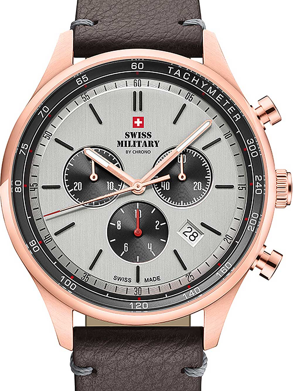 Swiss Military SM34081.09 Chronograph 42mm 10ATM