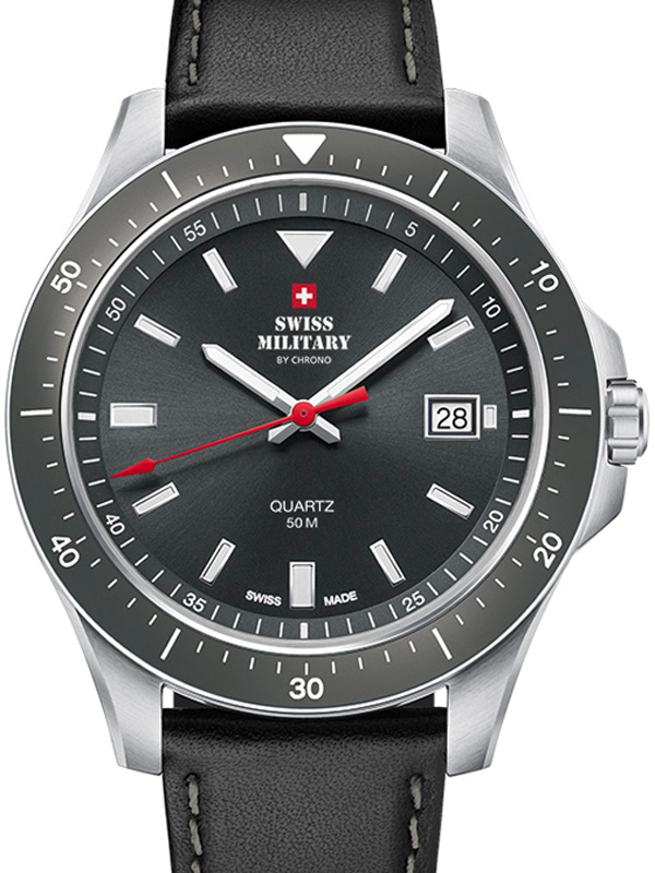 Swiss Military SM34082.06 Herren Quarz 42 mm 5ATM