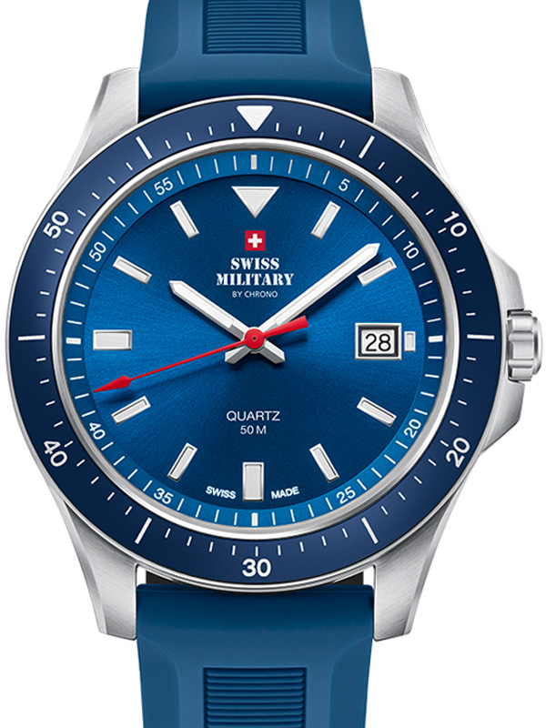 Swiss Military SM34082.08 Herren Quarz 42 mm 5ATM