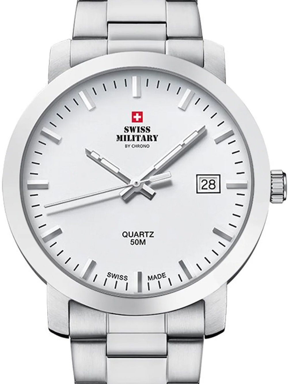 Swiss Military SM34083.02 Herrenuhr 40mm 5ATM