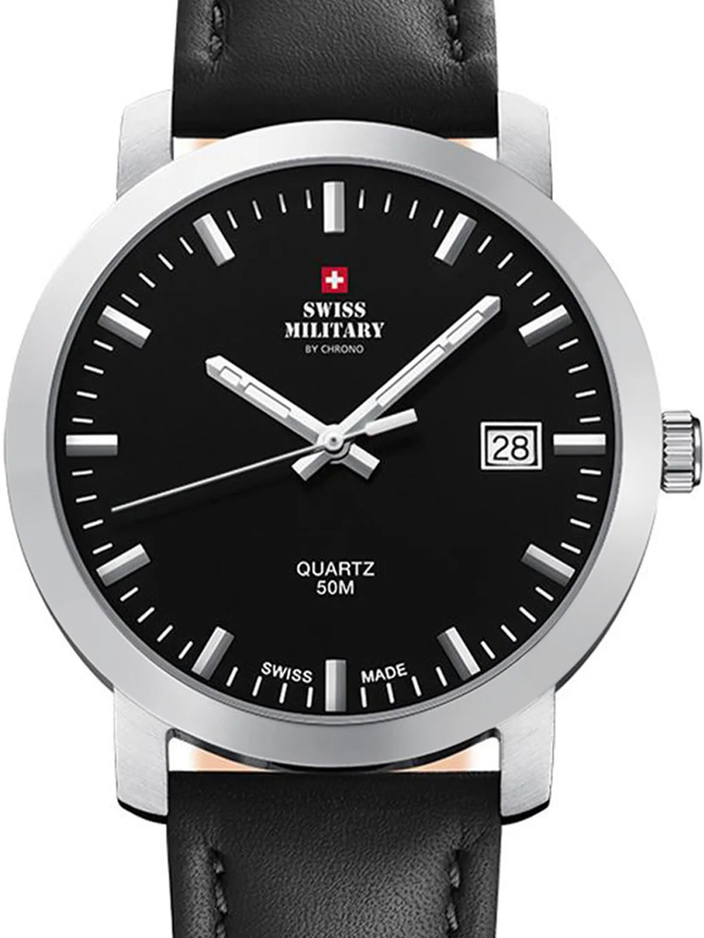 Swiss Military SM34083.04 Herrenuhr 40mm 5ATM