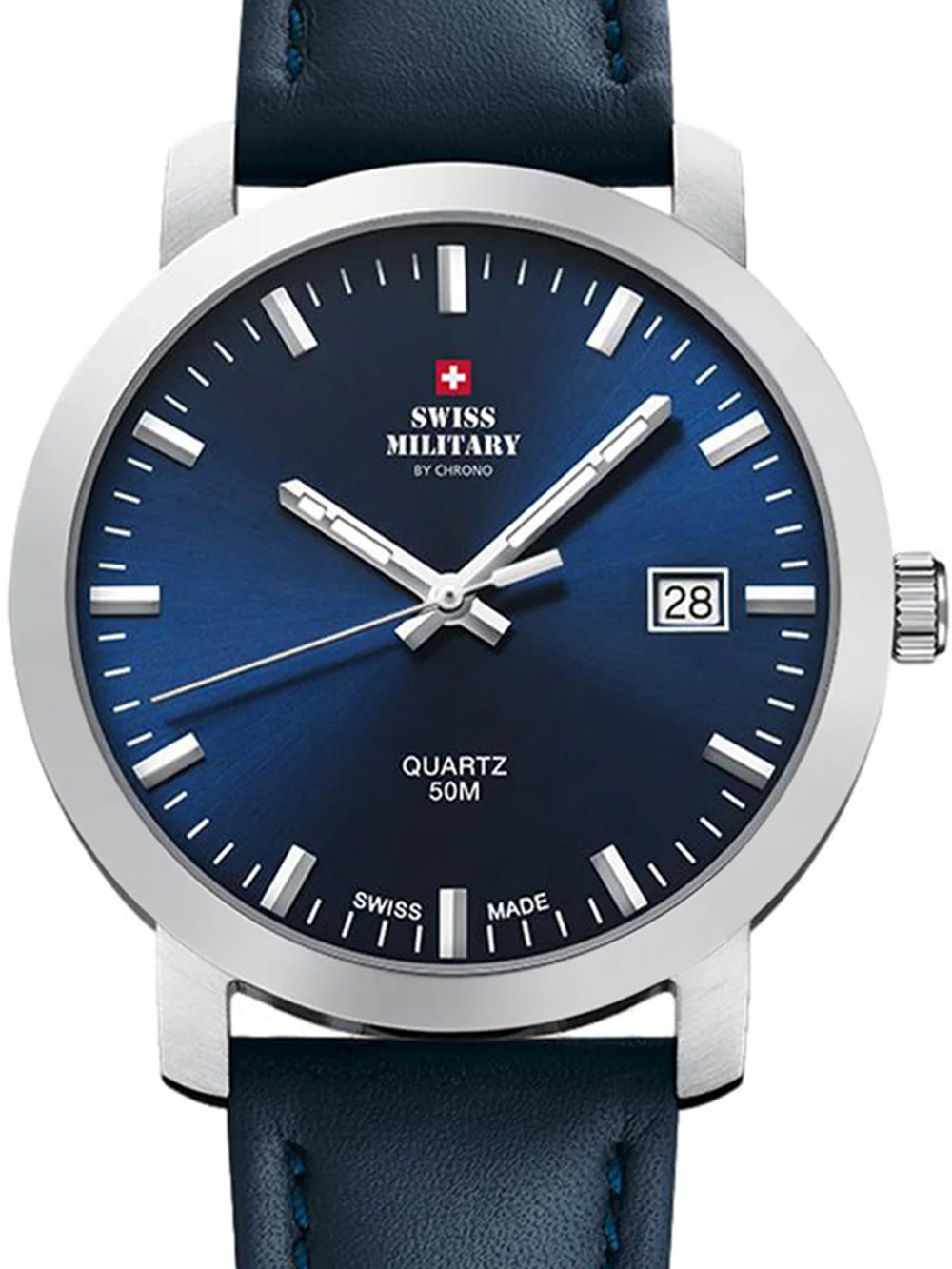 Swiss Military SM34083.06 Herrenuhr 40mm 5ATM