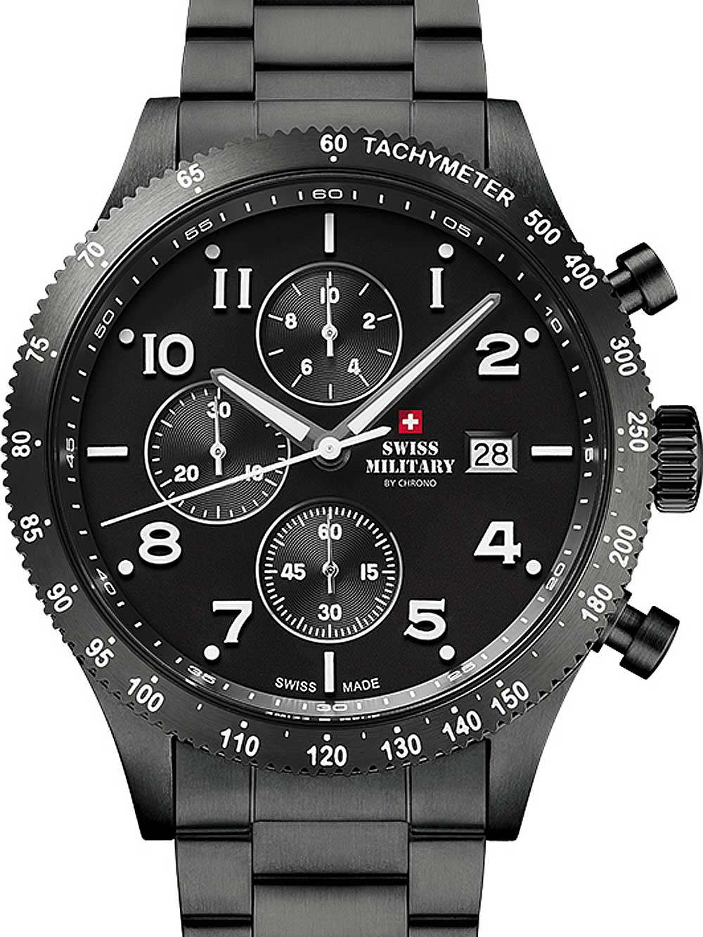 Swiss Military SM34084.03 Chronograph 42 mm 10ATM