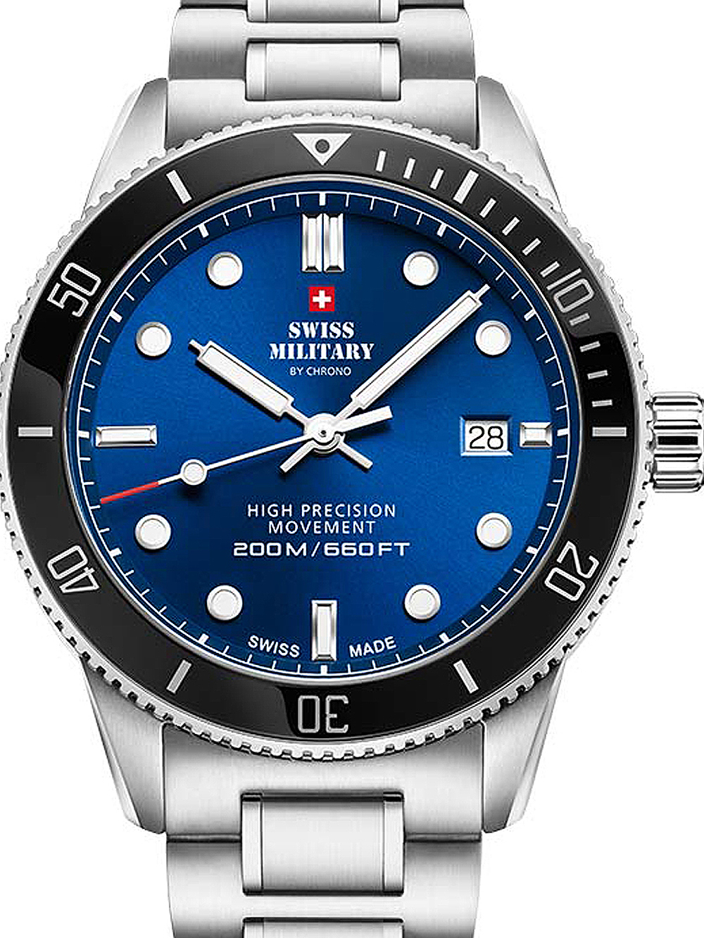 Swiss Military SM34088.02 Diver Quarz 42mm 20ATM