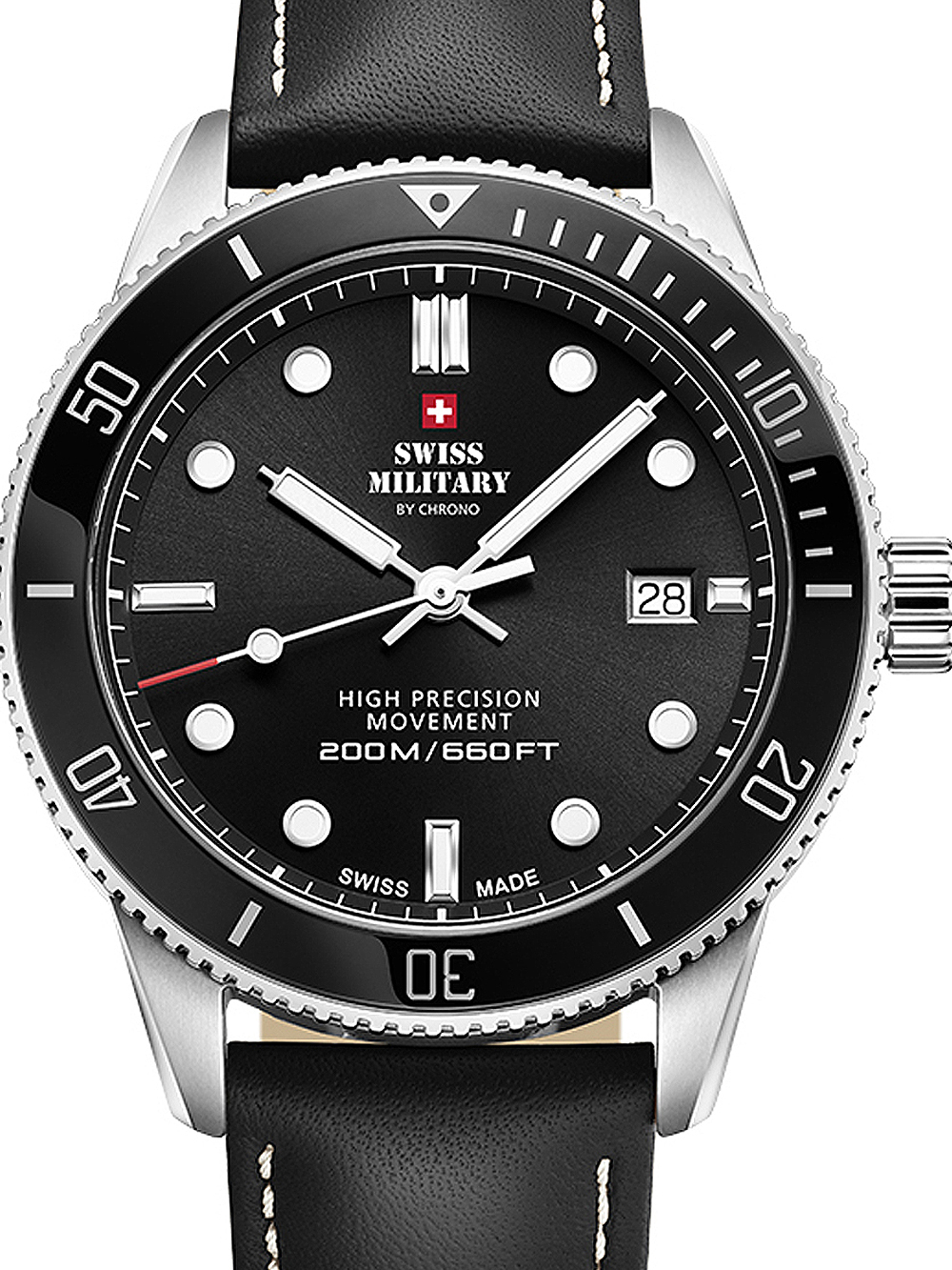 Swiss Military SM34088.04 Diver Quarz 42mm 20ATM