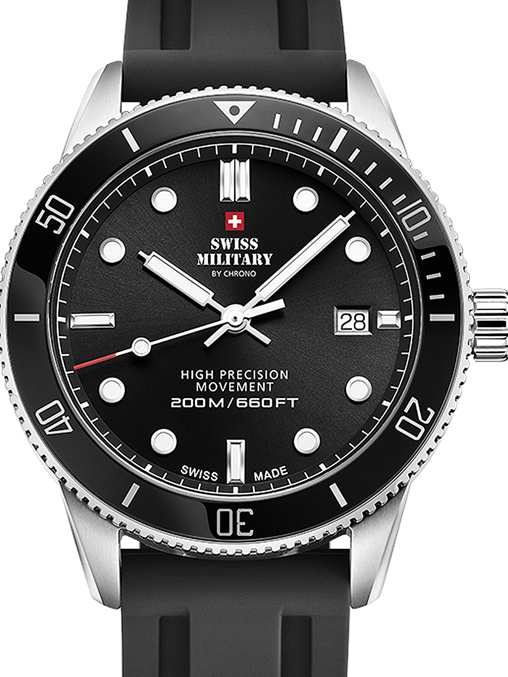 Swiss Military SM34088.07 Diver Quarz 42mm 20ATM