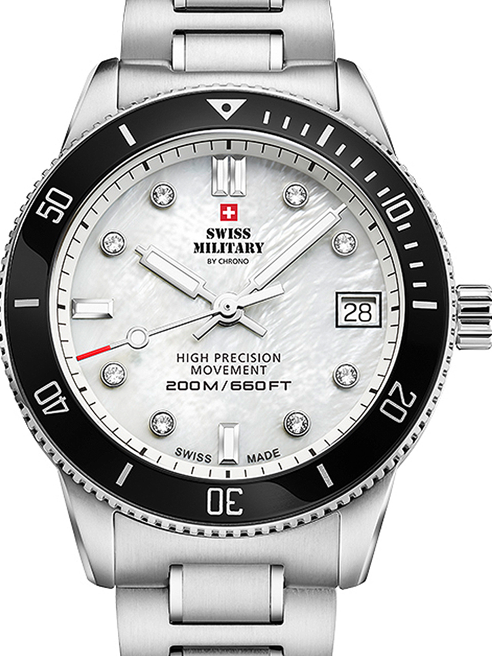 Swiss Military SM34089.03 Diver Damen 37mm 20ATM