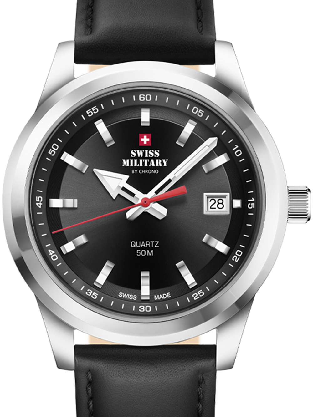 7630019155939 - Swiss Military SM3409405 Herrenuhr 41mm 5ATM 7630019155939 - Swiss Military SM3409405 Herrenuhr 41mm 5ATM