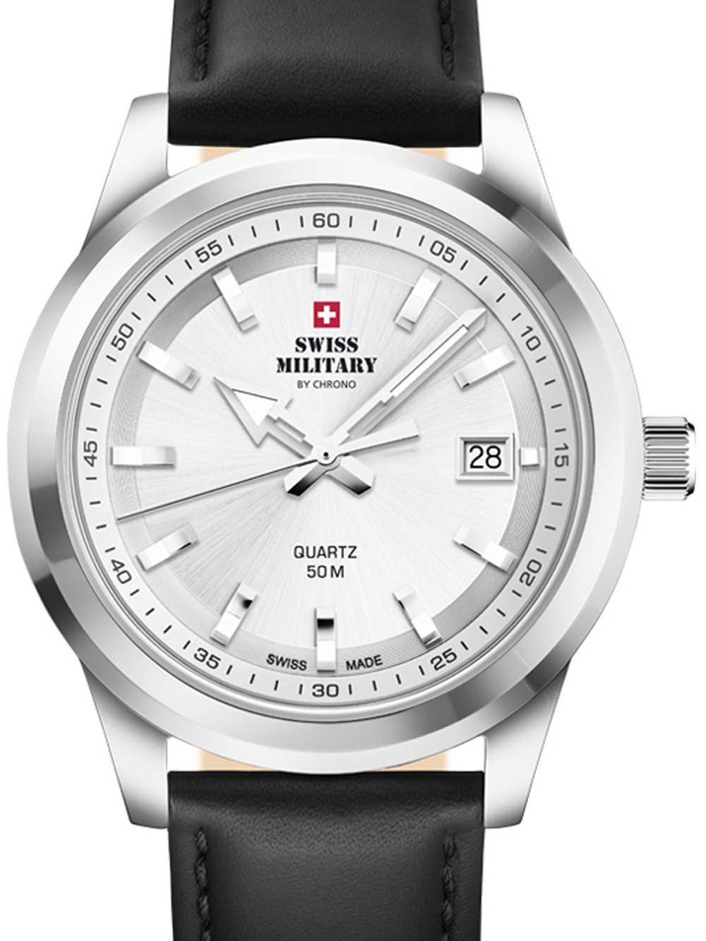 Swiss Military SM34094.06 Herrenuhr 41mm 5ATM