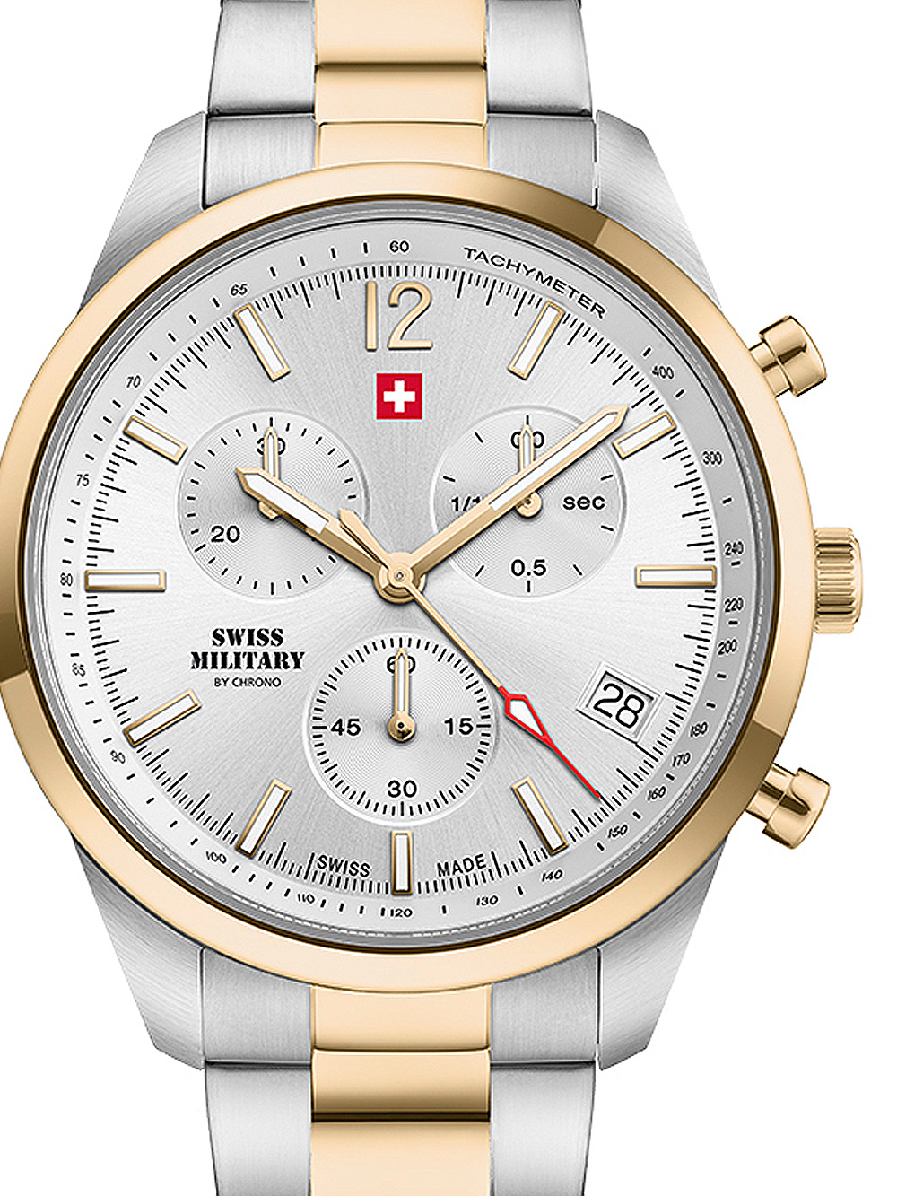 Swiss Military SM34097.05 Chronograph Herrenuhr 42mm 5ATM