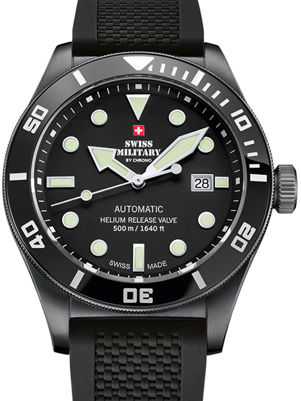 Swiss Military SMA34075.05 Diver Automatik 44 mm 50ATM