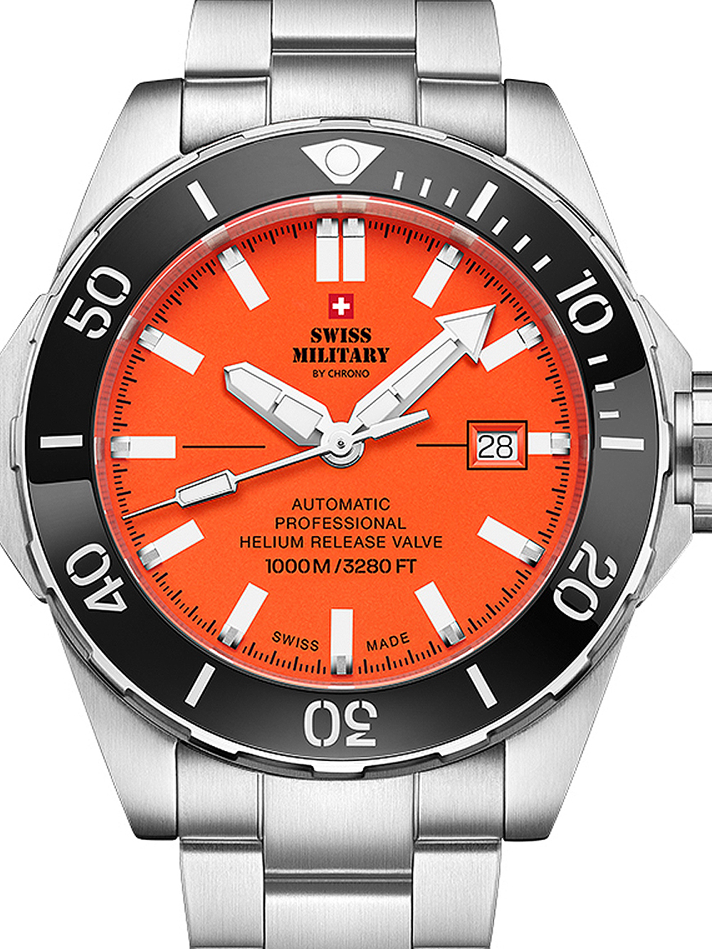 Swiss Military SMA34092.03 Automatik Diver 45mm 100ATM