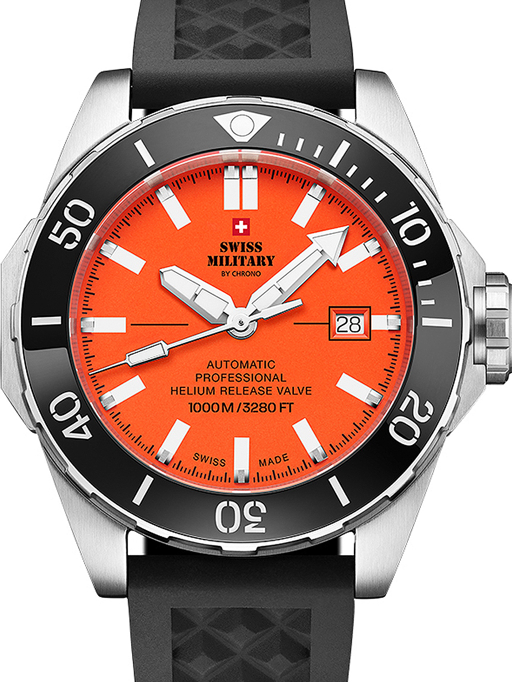 Swiss Military SMA34092.06 Automatik Diver 45mm 100ATM