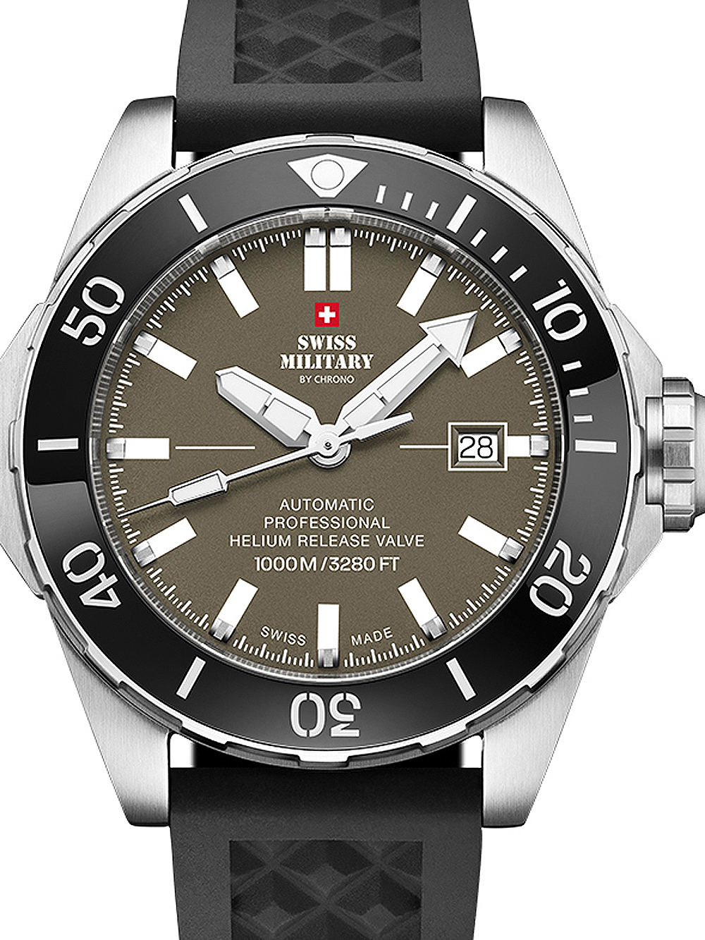 Swiss Military SMA34092.08 Automatik Diver 45mm 100ATM