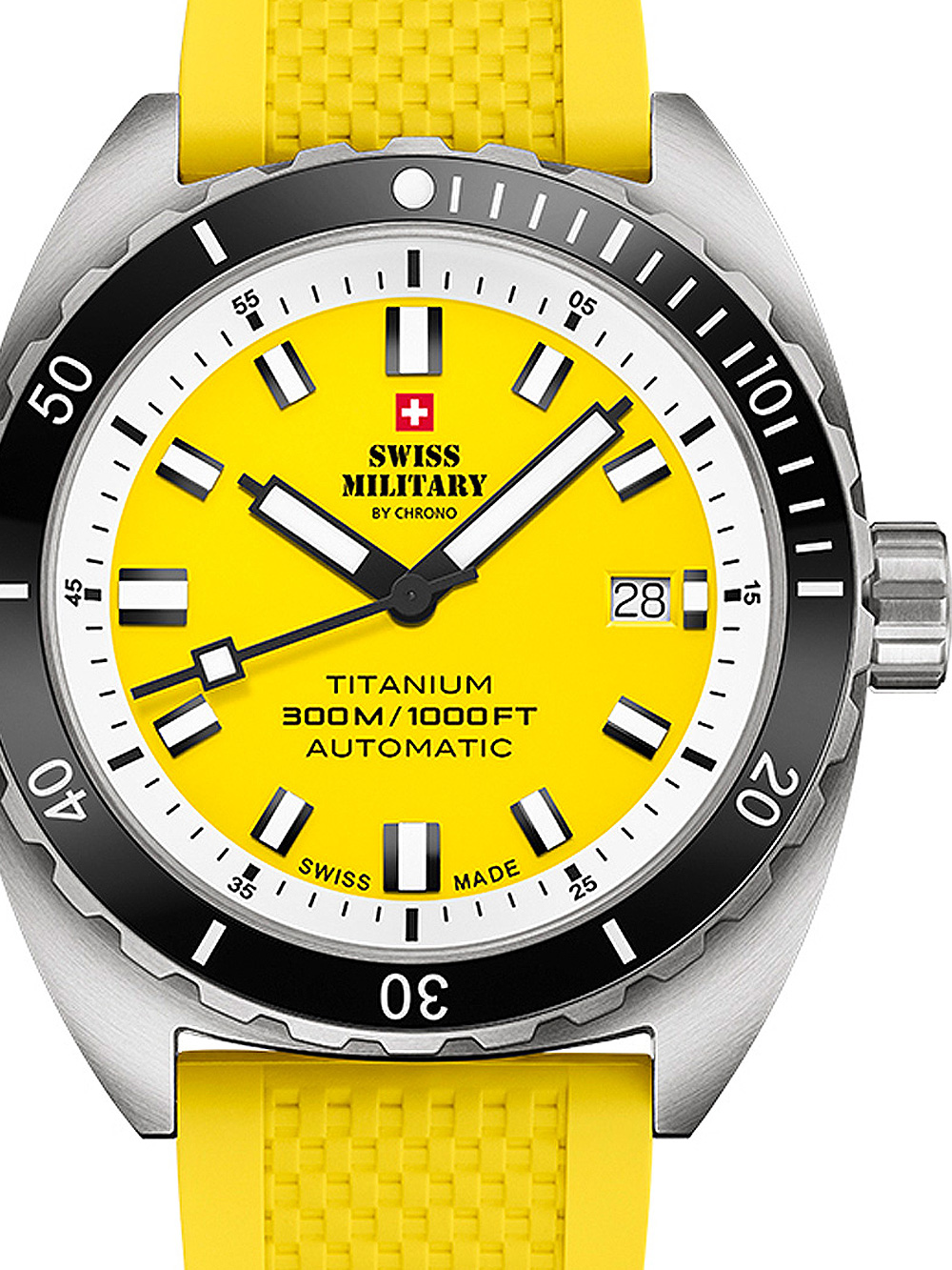 Swiss Military SMA34100.11 Diver Titanium Automatik 42mm 30ATM