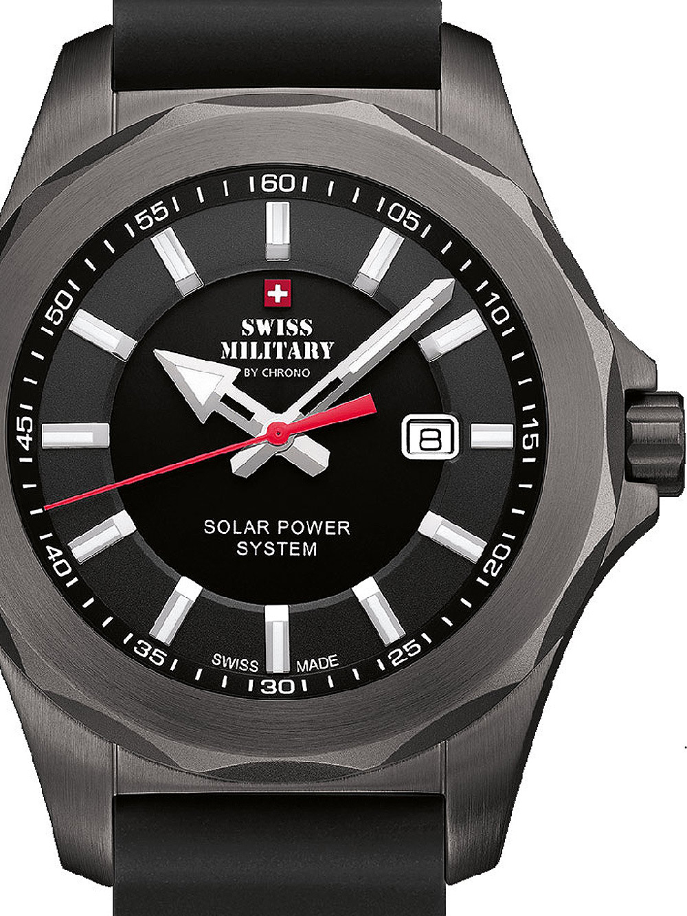 Swiss Military SMS34073.07 Solar Herren 42mm 10ATM