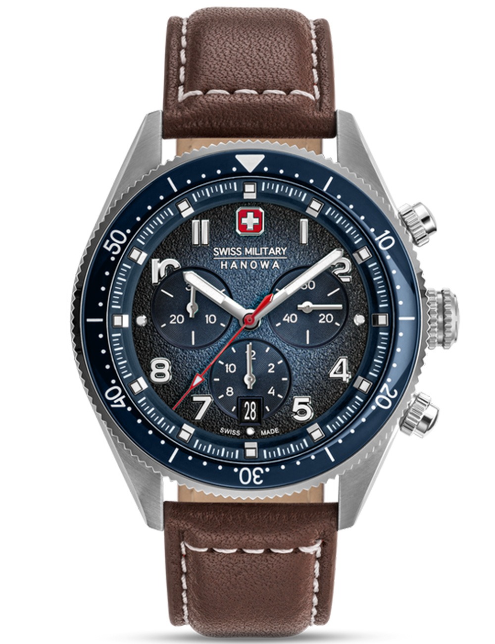 7620958011830 - Herren Armbanduhr Analog Leder Braun 42mm Chronograph Herrenuhr Uhren Armbänder 7620958011830 - Herren Armbanduhr Analog Leder Braun 42mm Chronograph Herrenuhr Uhren Armbänder