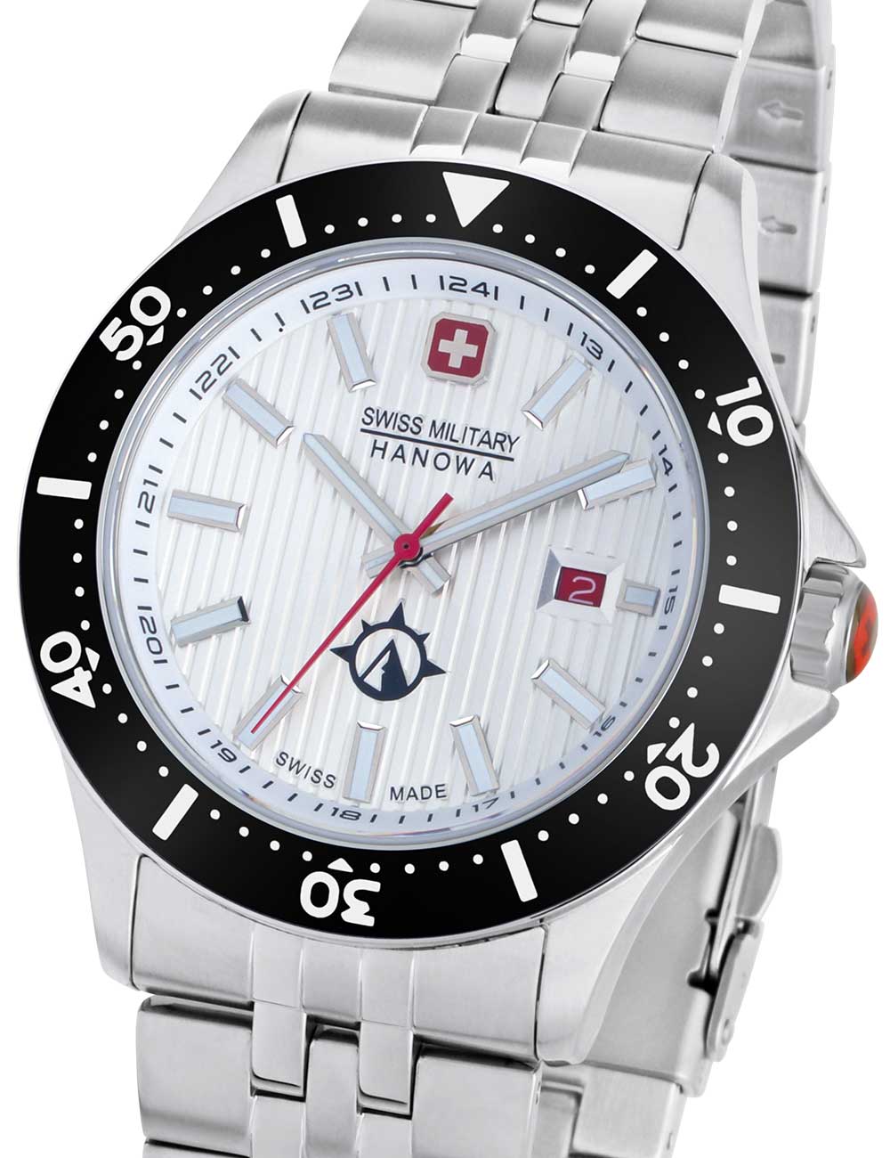 7620958005884 - Quarzuhr FLAGSHIP X SMWGH2100601 Armbanduhren silberfarben Herren Quarzuhren Armbanduhr Herrenuhr Schweizer Uhr Datum Saphirglas Swiss Made 7620958005884 - Quarzuhr FLAGSHIP X SMWGH2100601 Armbanduhren silberfarben Herren Quarzuhren Armbanduhr Herrenuhr Schweizer Uhr Datum Saphirglas Swiss Made