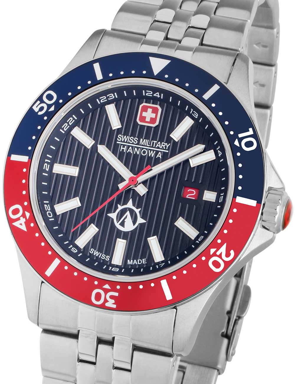 7620958005914 - Unisex Analog Wristwatch 42mm Stainless Steel Blue Red Armbanduhr Herren Uhr Damen Uhr 7620958005914 - Unisex Analog Wristwatch 42mm Stainless Steel Blue Red Armbanduhr Herren Uhr Damen Uhr