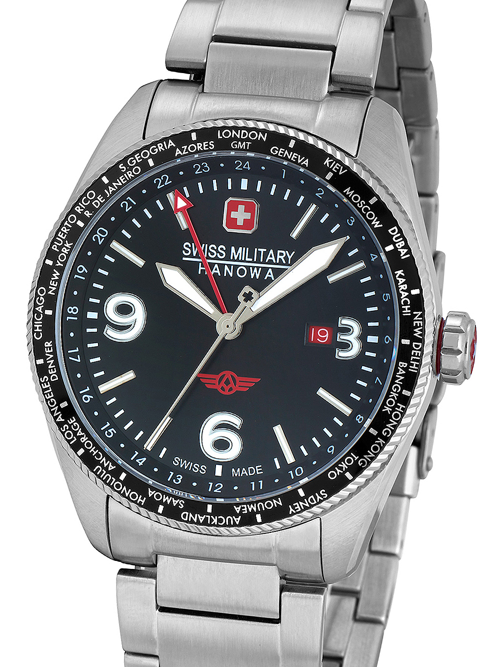 Swiss Military Hanowa SMWGH2100904 City Hawk Herren 42mm 10ATM