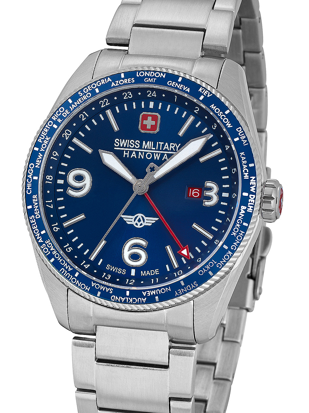 Swiss Military Hanowa SMWGH2100905 City Hawk Herren 42mm 10ATM