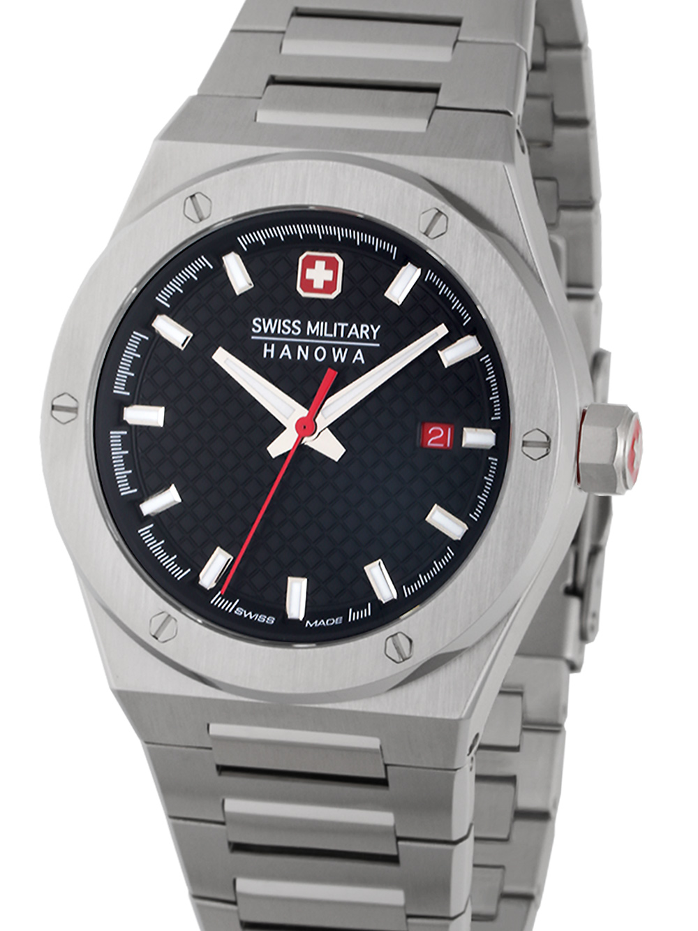 7620958009134 - Unisex Analog Armbanduhr Edelstahl Silber Schwarz 40mm Sidewinder Herrenuhr Chronograph Armbanduhr Swiss Made 7620958009134 - Unisex Analog Armbanduhr Edelstahl Silber Schwarz 40mm Sidewinder Herrenuhr Chronograph Armbanduhr Swiss Made