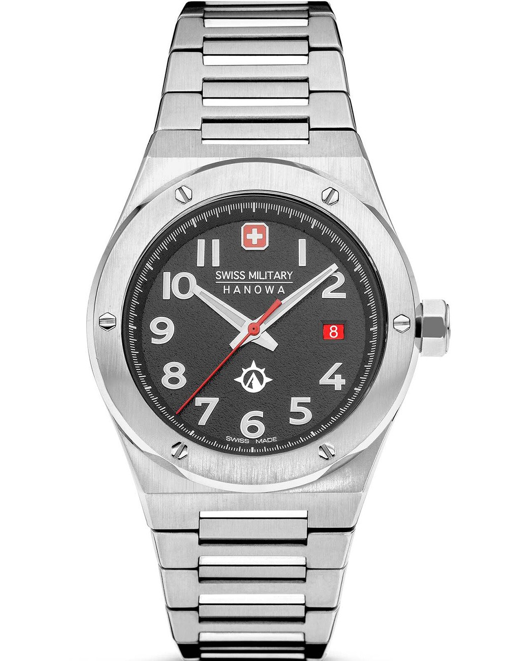 7620958009110 - Unisex Armbanduhr Analog 42mm Schwarz Silber Edelstahl Herrenuhr Chronograph Quarz Uhrzeit Datum Armbänder 7620958009110 - Unisex Armbanduhr Analog 42mm Schwarz Silber Edelstahl Herrenuhr Chronograph Quarz Uhrzeit Datum Armbänder
