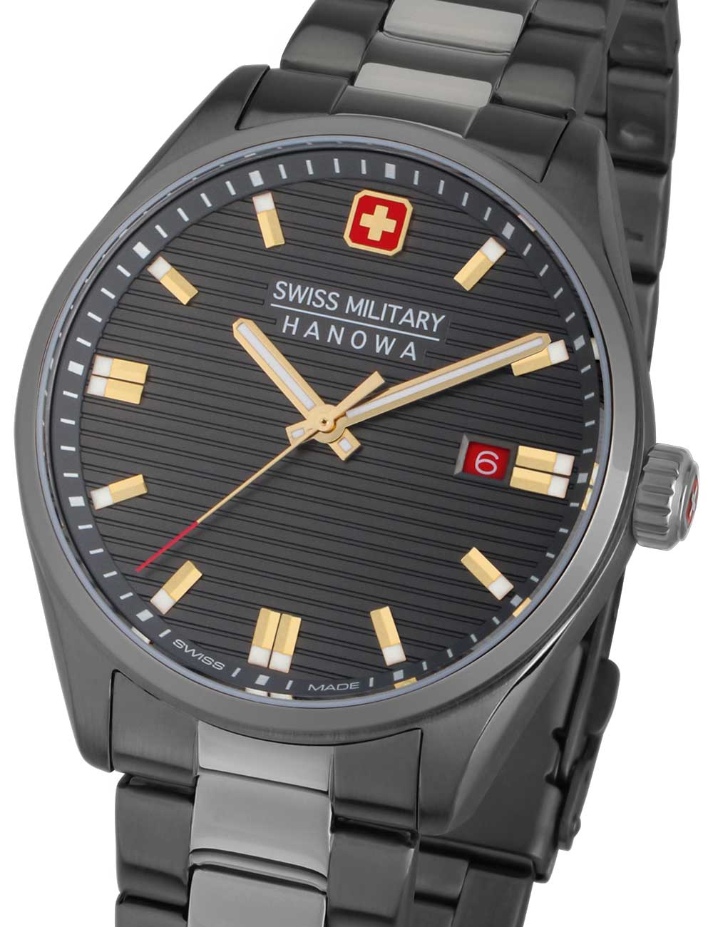 7620958009080 - Herren Armbanduhr Analog Schwarz 40mm Edelstahl Armbanduhr Herrenuhren Herren Armbanduhr Analog