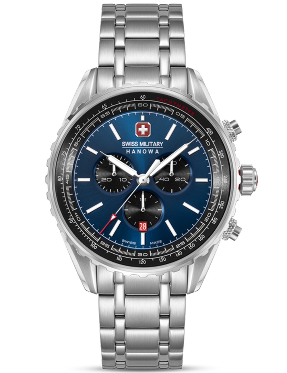 Swiss Military Hanowa SMWGI0000308 Herrenuhr Afterburn Chrono 44mm 10ATM
