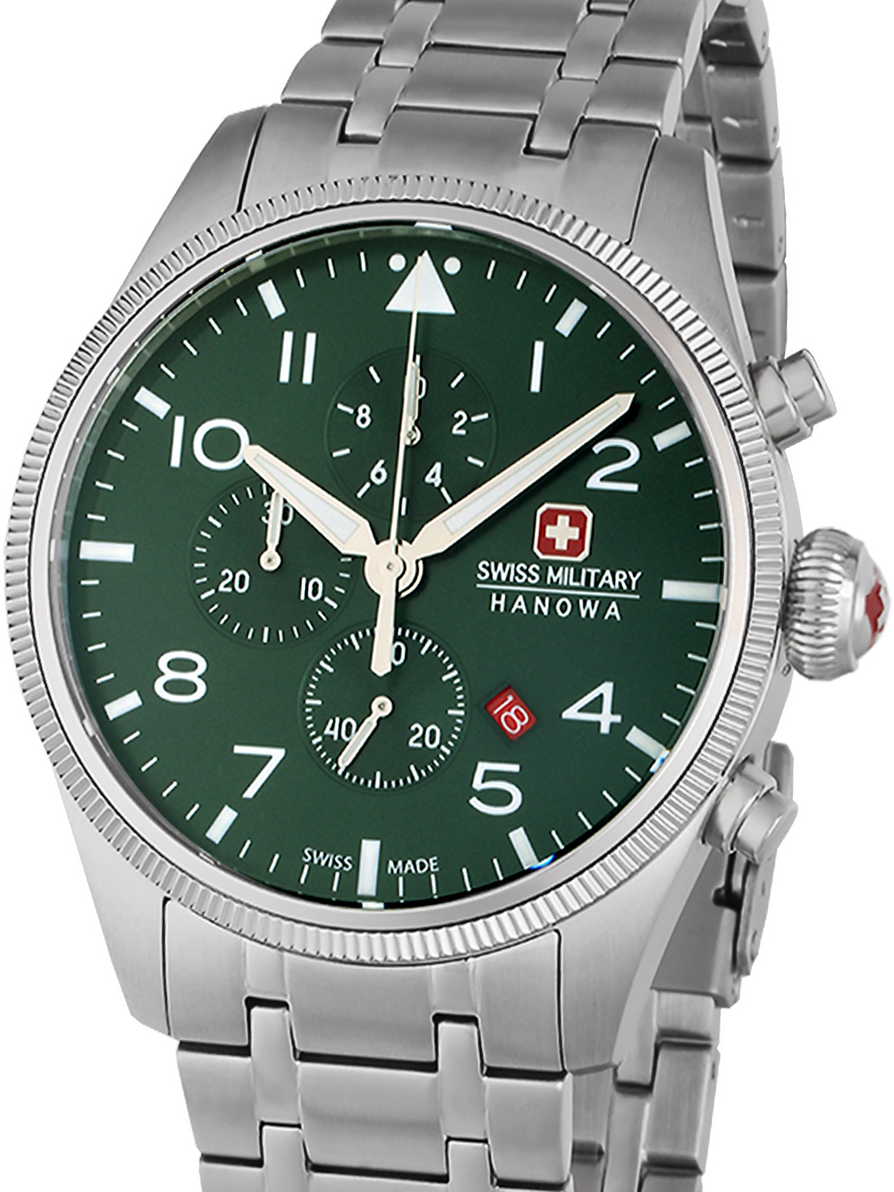 7620958007888 - Herren Armbanduhr Chronograph Uhr Grüne Zifferblatt Edelstahl Armband Herrenuhr Chronographen Herrenuhren 7620958007888 - Herren Armbanduhr Chronograph Uhr Grüne Zifferblatt Edelstahl Armband Herrenuhr Chronographen Herrenuhren