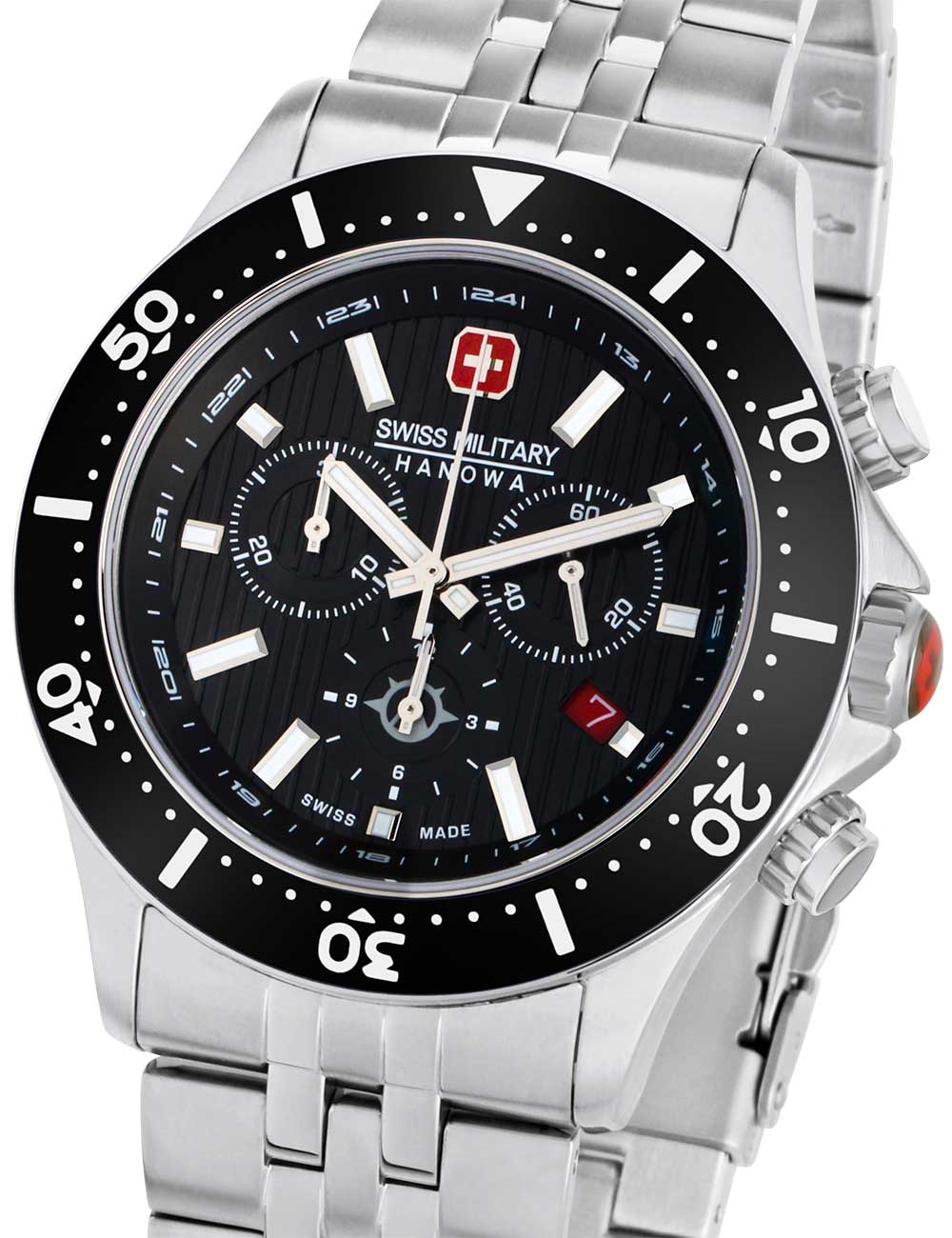 7620958005938 - Herren Armbanduhr Chronograph Schwarz Silber 42mm Edelstahl Uhr Herrenuhr Chronographen Armbanduhr 7620958005938 - Herren Armbanduhr Chronograph Schwarz Silber 42mm Edelstahl Uhr Herrenuhr Chronographen Armbanduhr