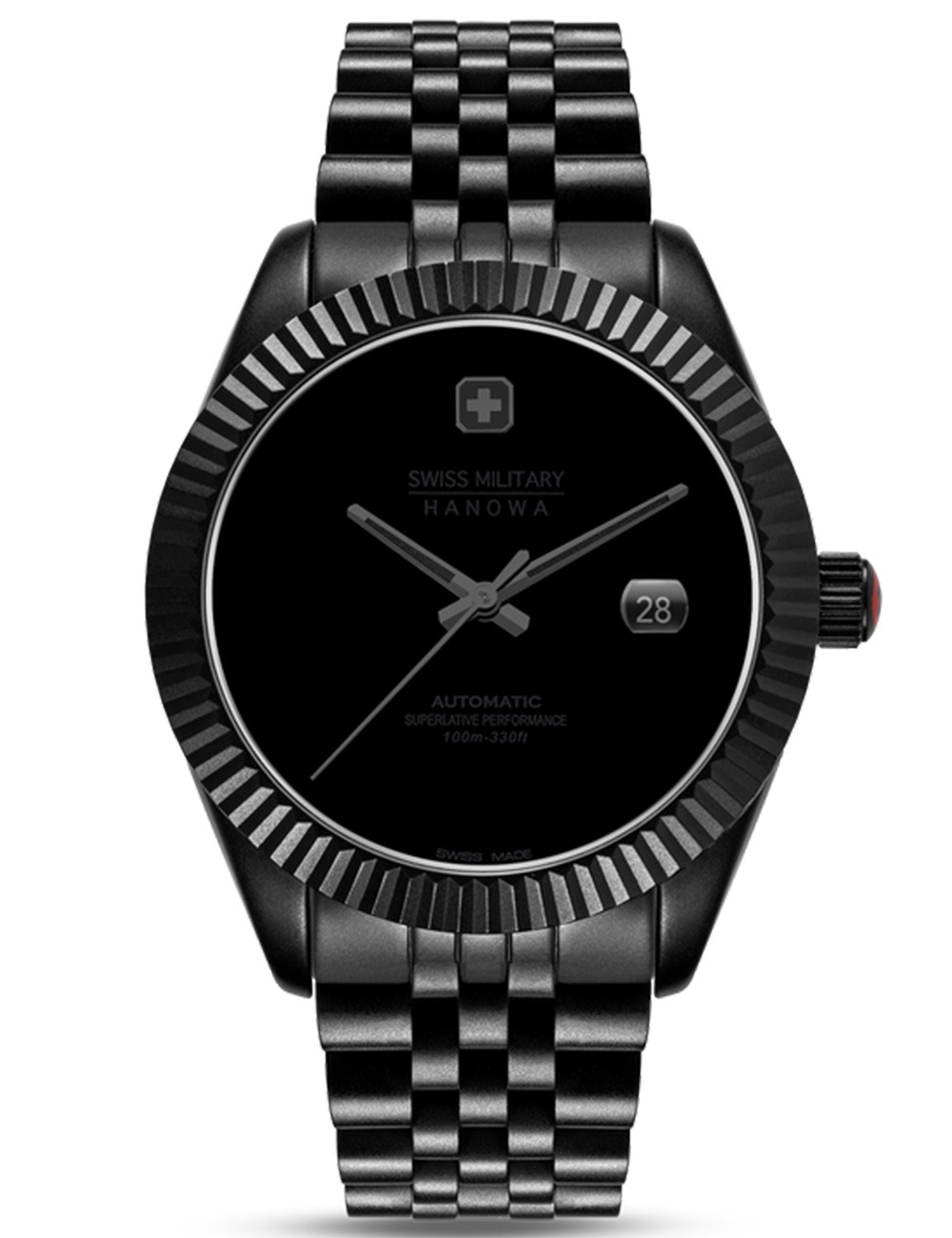Swiss Military Hanowa SMWGL0005530 Herrenuhr Dark Night Automatik 41mm 10ATM