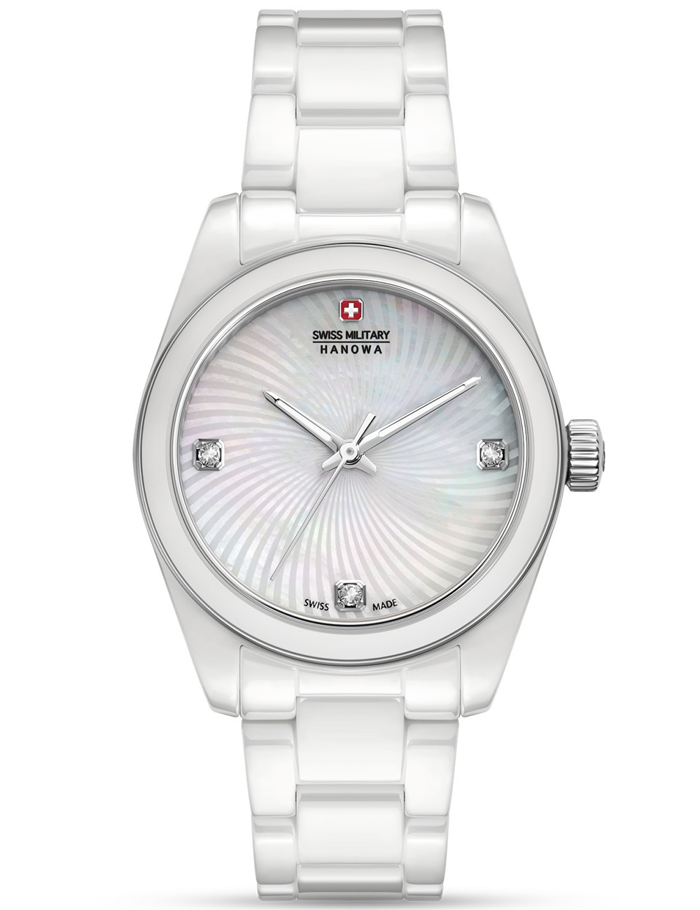 Swiss Military Hanowa SMWLG0005101 Damenuhr Swiss Recruit Lady Ceramic 32mm 5ATM