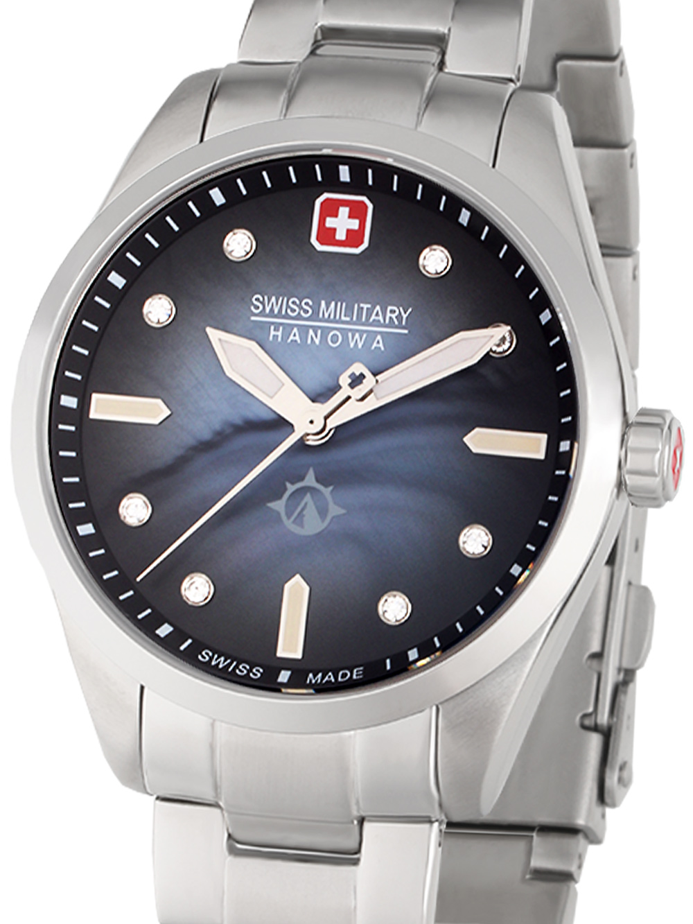 Swiss Military Hanowa SMWLG2100803 Mountain Crystal Damen 37mm 10ATM