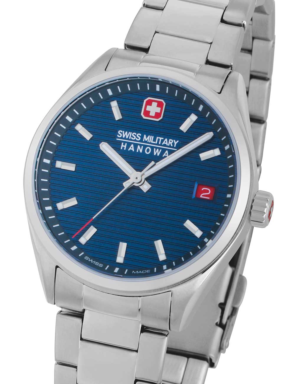 7620958007468 - Damen Armbanduhr Analog Edelstahl Blau 38 mm Swiss Made Herrenuhren Armbanduhr Handgelenkuhr Chronograph Uhrzeit 7620958007468 - Damen Armbanduhr Analog Edelstahl Blau 38 mm Swiss Made Herrenuhren Armbanduhr Handgelenkuhr Chronograph Uhrzeit