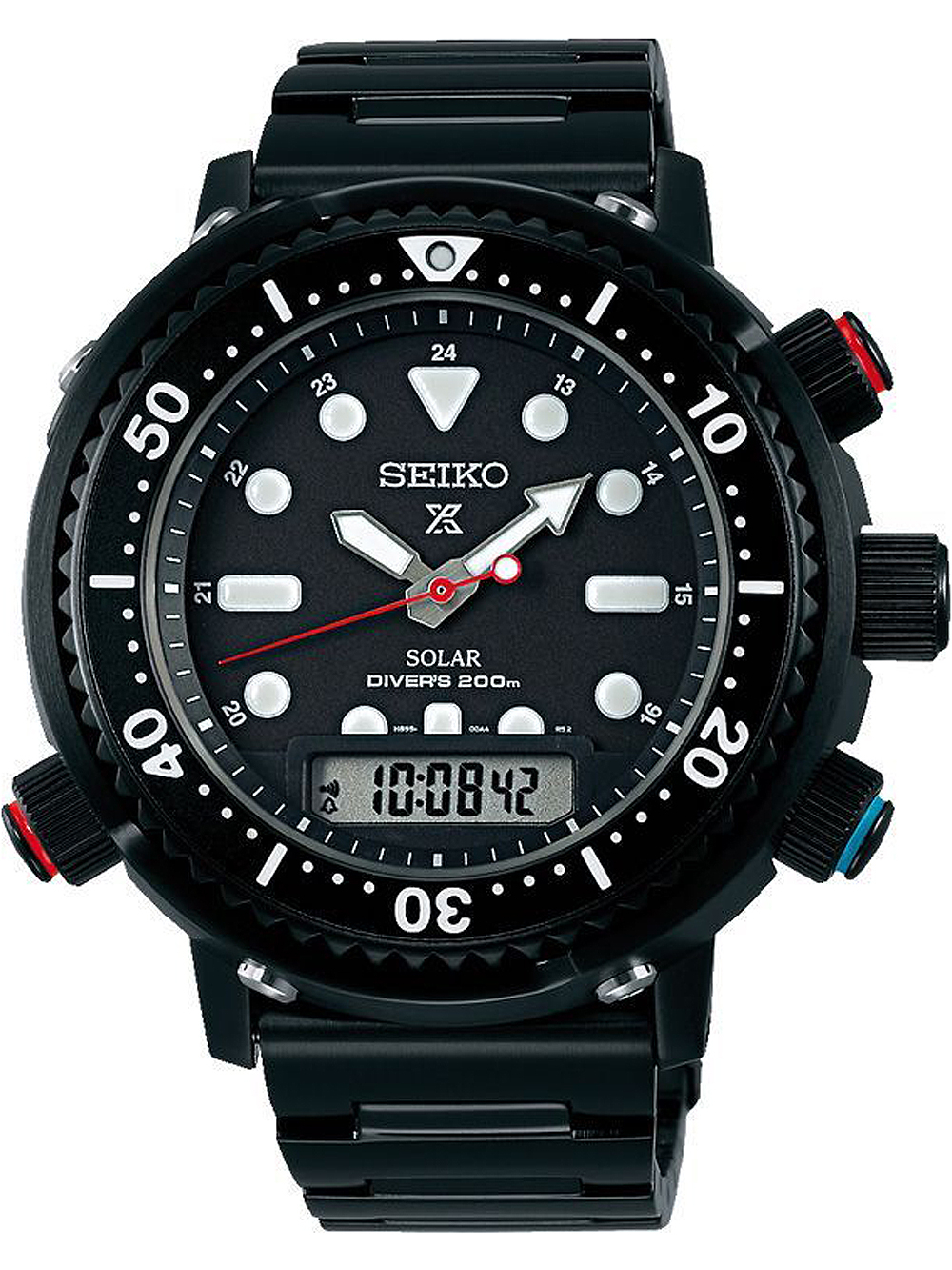 Seiko SNJ037P1 Prospex Solar Diver Chronograph Limited Edition Herrenuhr 47mm 20ATM