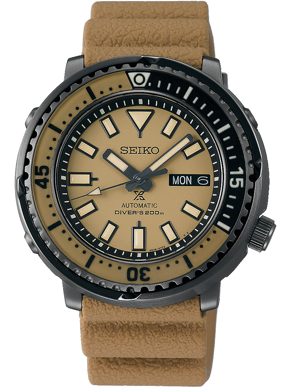 Seiko SRPE29K1 Prospex Diver Automatik Street Urban Safari Tuna Herrenuhr 43mm 20ATM