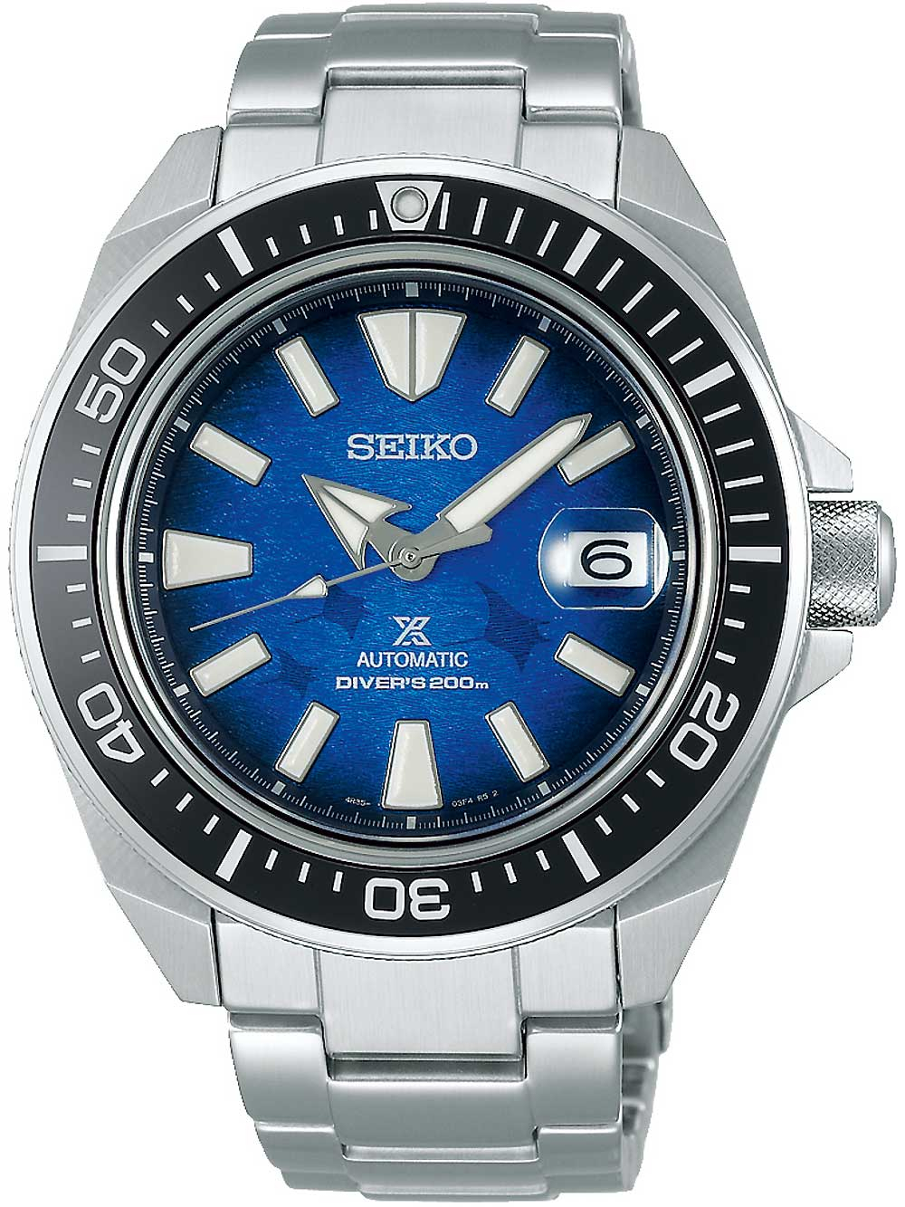 Seiko SRPE33K1 Prospex Save the Ocean Autom. Diver Herrenuhr 44mm 20ATM
