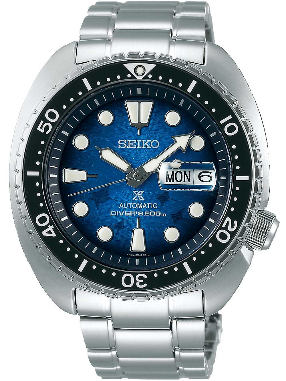 Seiko SRPE39K1 Prospex Save the Ocean Autom. Diver Herrenuhr 45mm 20ATM