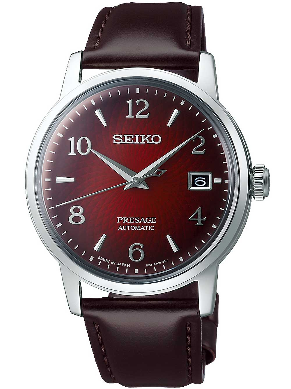 Seiko SRPE41J1 Presage Cocktail-Time Automatik 38mm Unisex Damenuhr Herrenuhr 5ATM