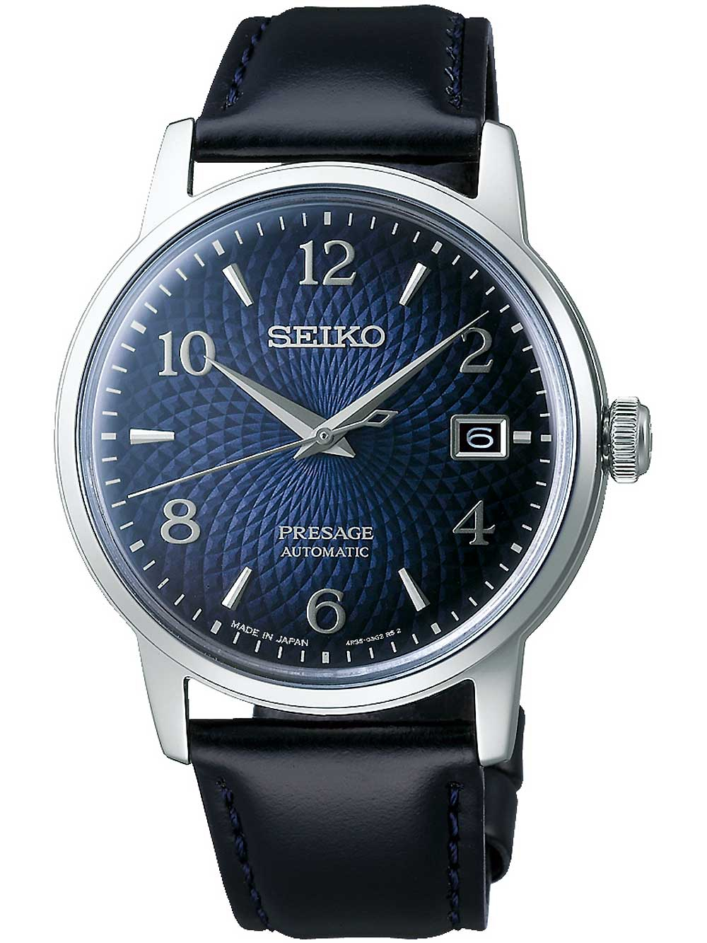 Seiko SRPE43J1 Presage Cocktail-Time Automatik 38mm Unisex Damenuhr Herrenuhr 5ATM