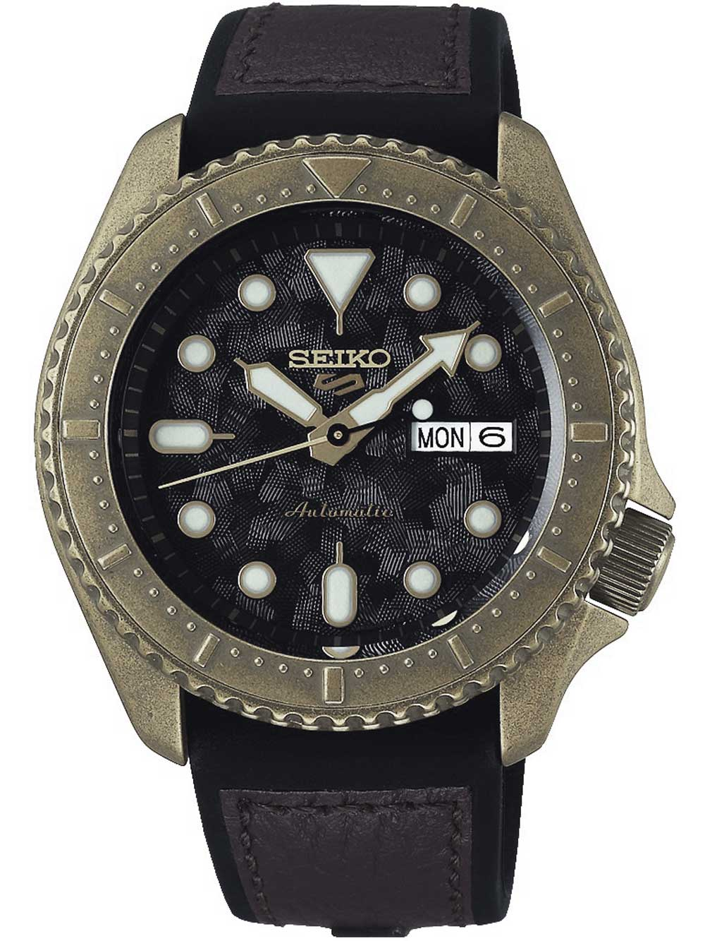 Seiko 5 Sports SRPE80K1 Automatik Herrenuhr 43mm 10ATM