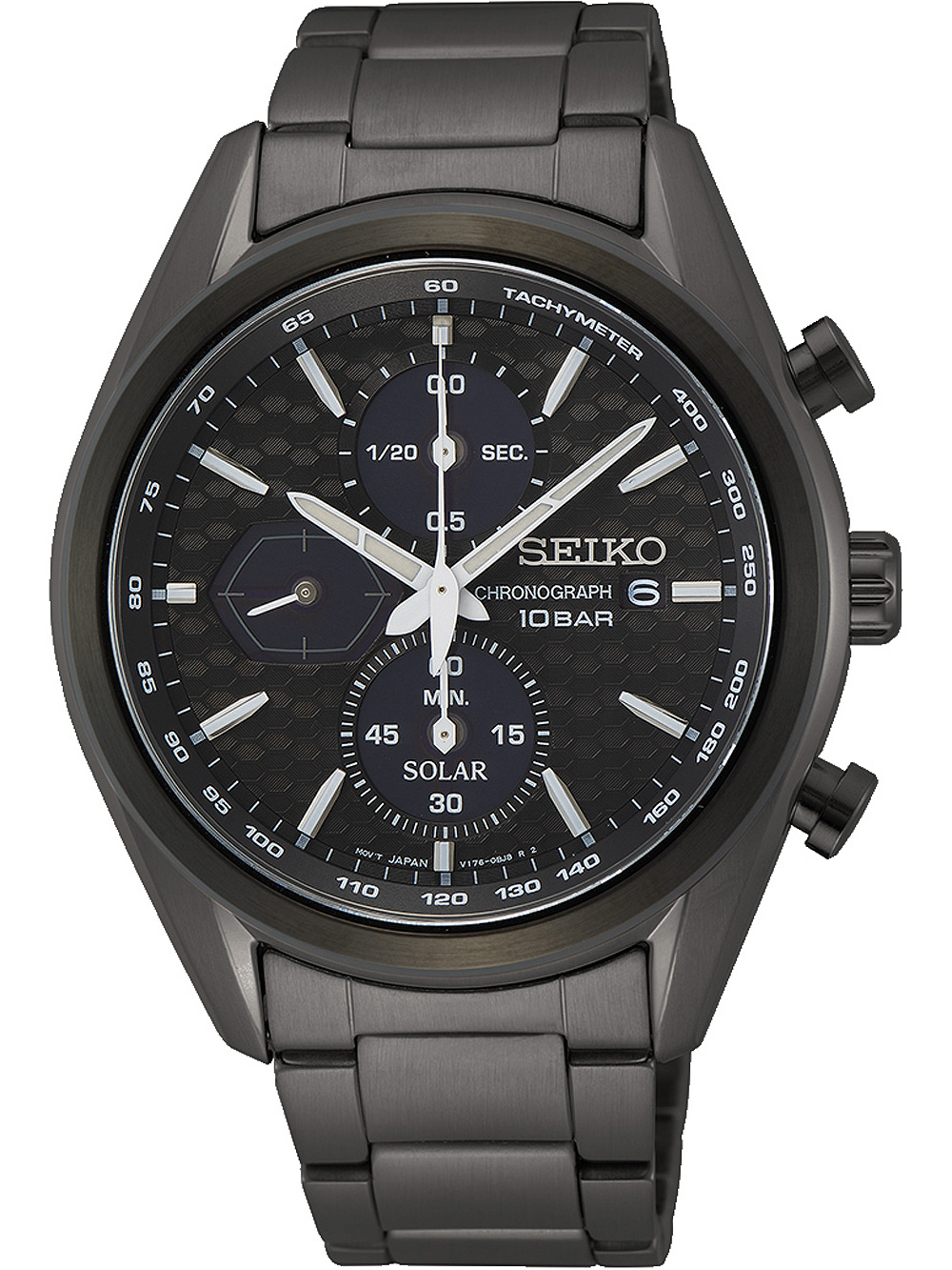 Seiko SSC773P1 Solar Chronograph Herrenuhr 41mm 10ATM