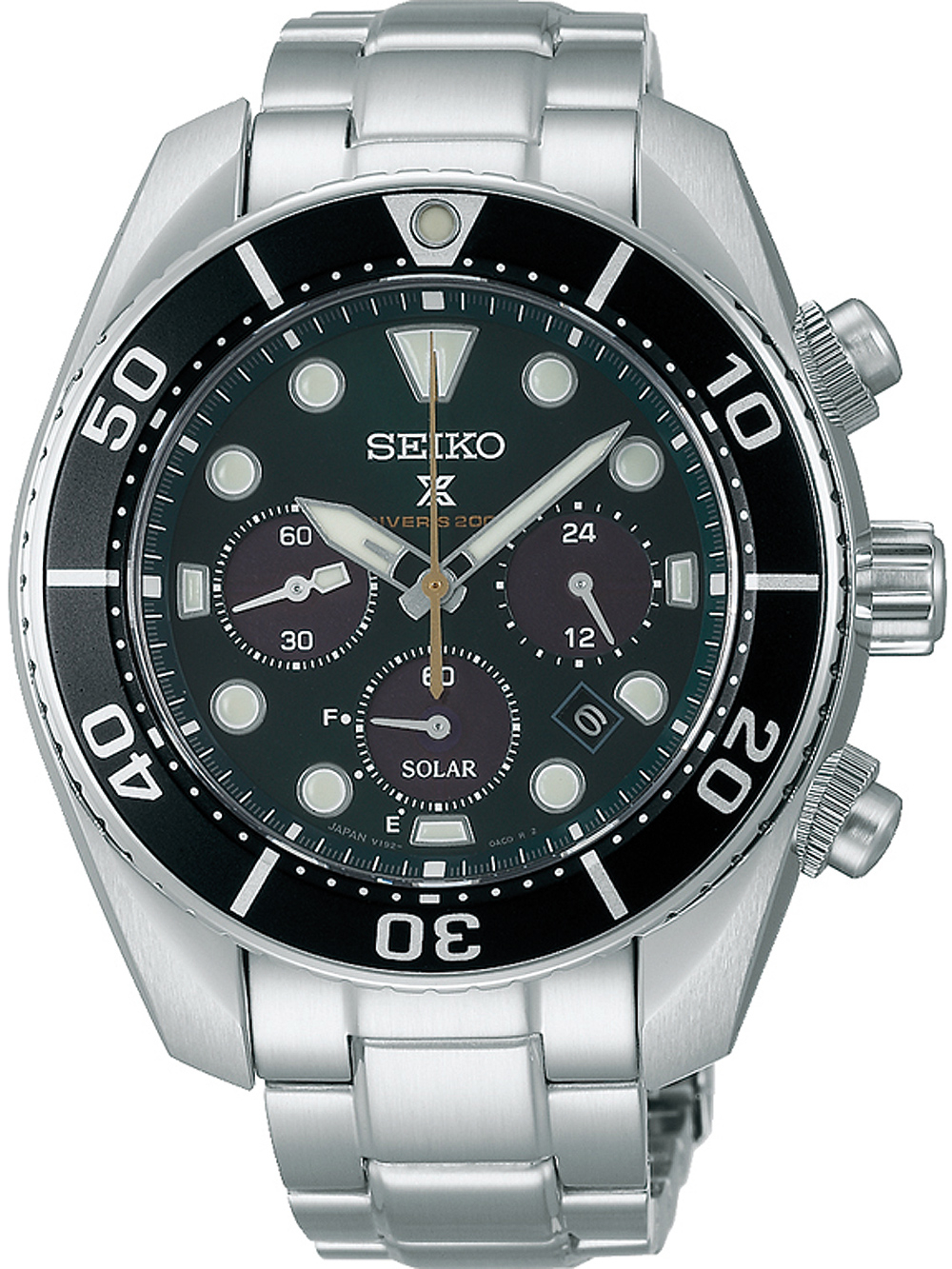 Seiko SSC807J1 Prospex The Island Green Solar Chronograph Herrenuhr 45mm 20ATM